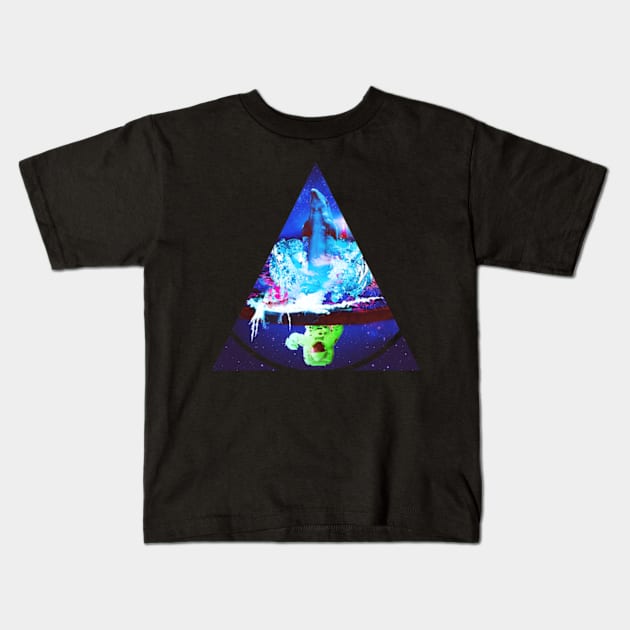 Flat earth Kids T-Shirt by Frajtgorski